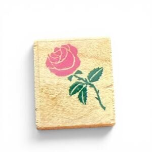 All Night Media 1993 Tiny Rose 478A Rubber Stamp